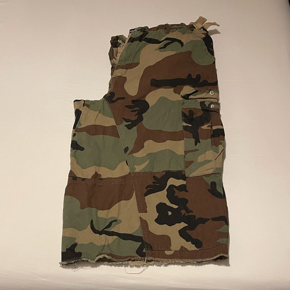 Baggy Cargo Shorts - Camouflage - XL - Picture 2 of 6